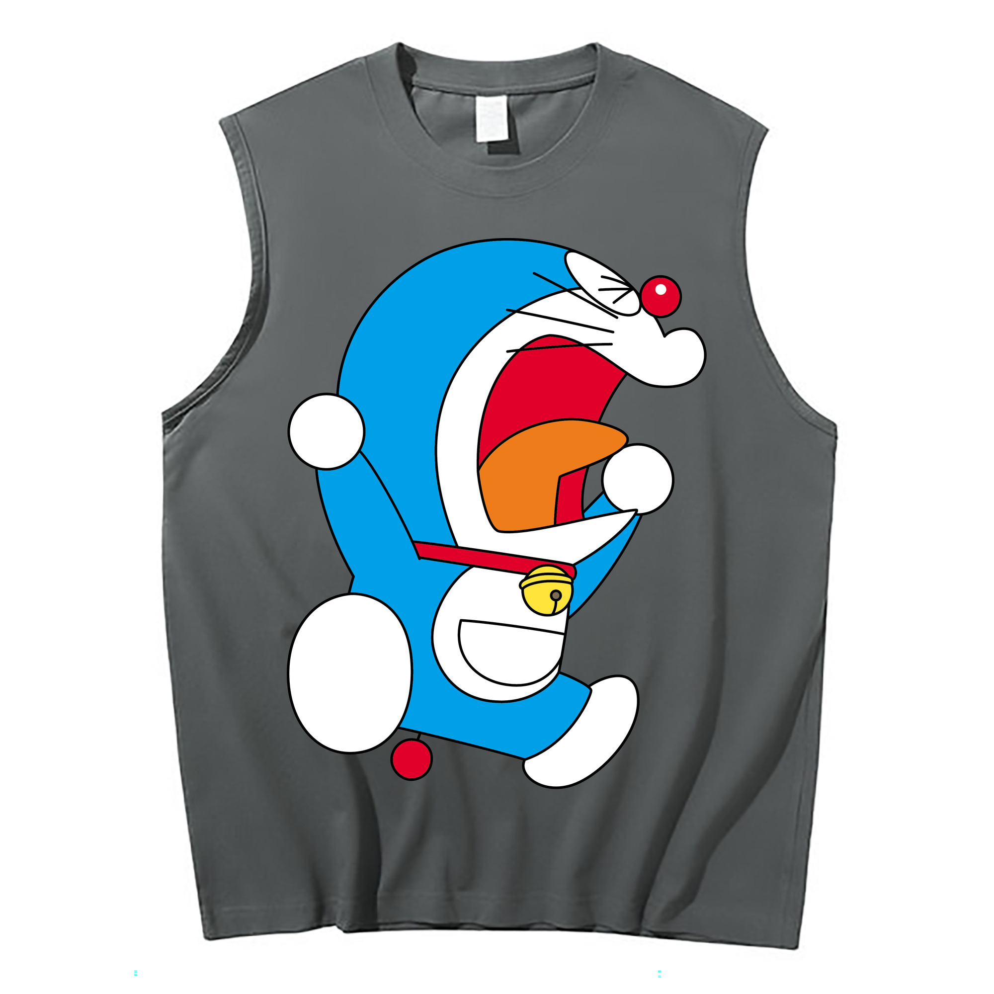 （画像用） ドラえもん Doraemon コットン100％タンクトップ（フロントプリント）